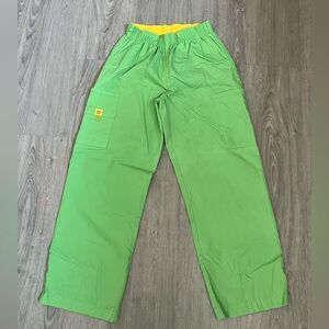 2/$20 Lime green scrub pants